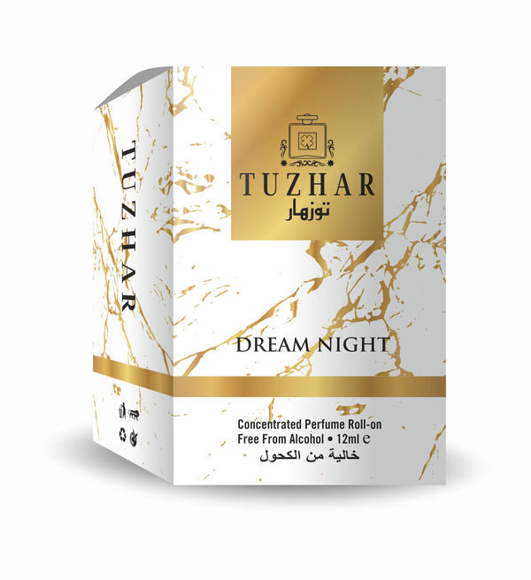 Tuzhar Dream Night – Premium 12ml Concentrated Luxury Roll On