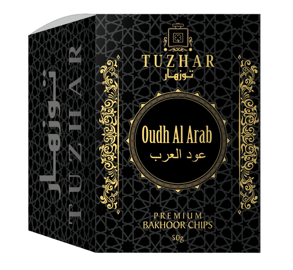TUZHAR OUDH AL ARAB- Premium Bakhoor Chips 50g