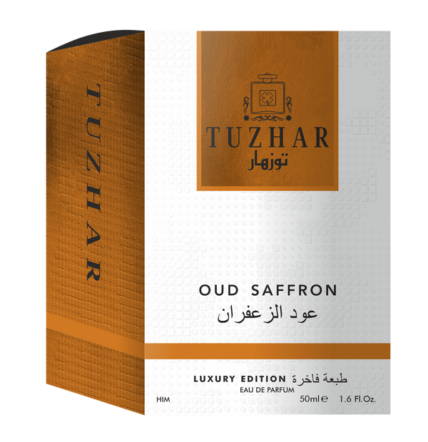 Tuzhar Oud Saffron – Luxury Edition Eau de Parfum 50ml (For Men)